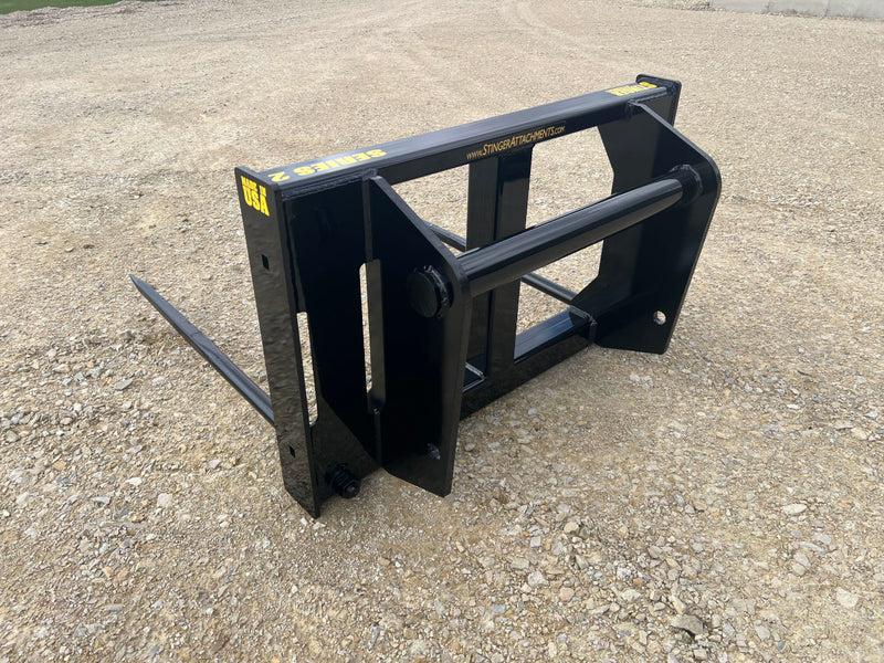 Wheel Loader Bale Spear - Series 2 XD (BS2-XD) - Image 2