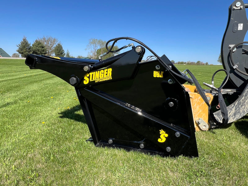 Telehandler Rock Telehandler Rock Bucket & Reel Package Attachment – Fast Efficient Rock ...