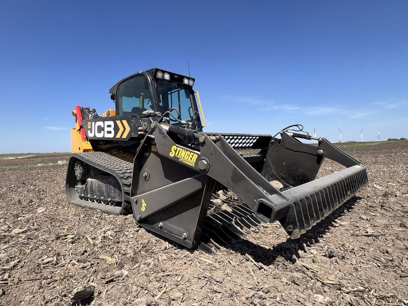 Skid Steer Rock Bucket & Reel Package - Image 5
