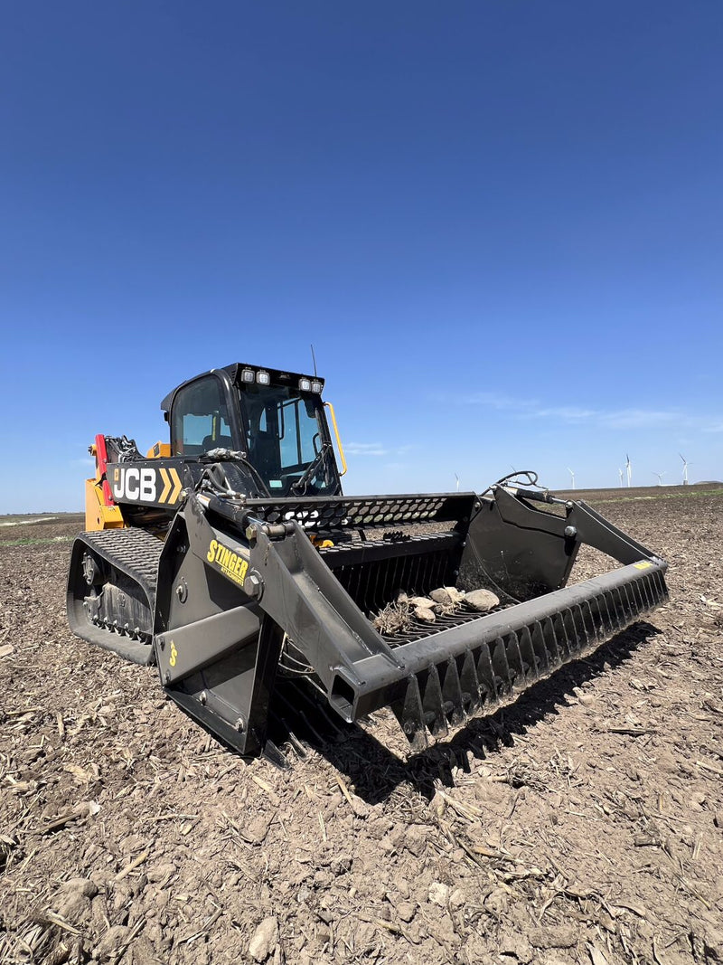Skid Steer Rock Bucket & Reel Package - Image 6