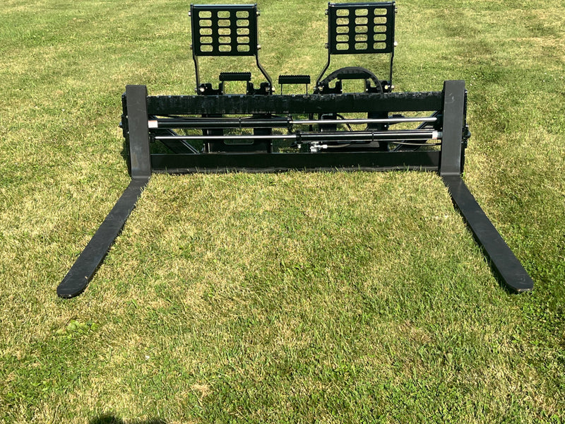 Wheel Loader Class 3 Pallet Forks Attachment | Hydraulic (PF3H-WL) - Image 5