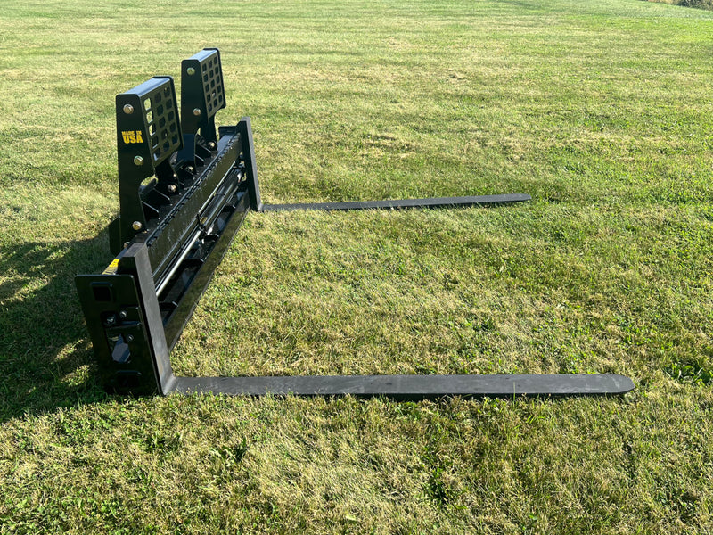 Skid Steer Class 3 Pallet Forks Attachment | Hydraulic (PF3H) - Image 6