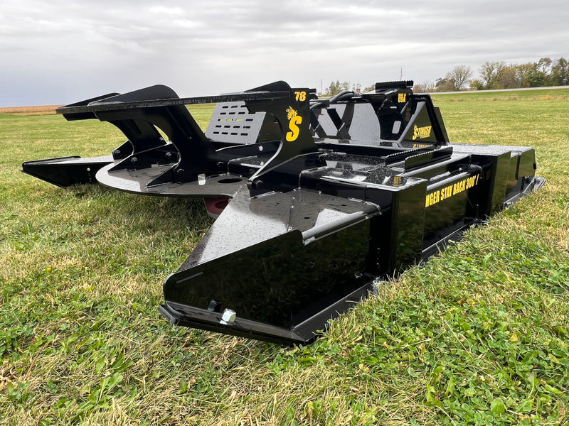 Skid Steer Brush Cutter Attachment – Heavy-Duty Vegetation Control up to 7 Inches