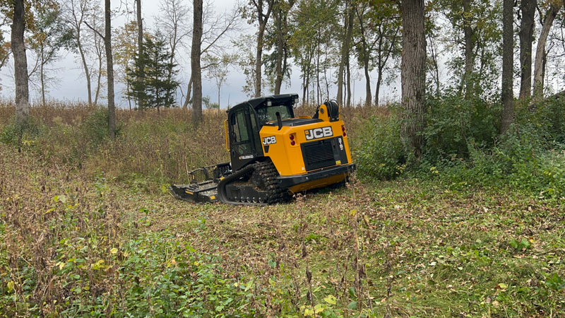 Skid Steer Brush Cutter Attachment – Heavy-Duty Vegetation Control up to 7 Inches