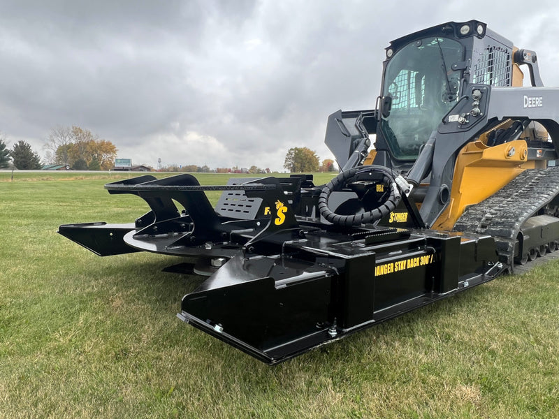 Skid Steer Brush Cutter Attachment – Heavy-Duty Vegetation Control up to 7 Inches