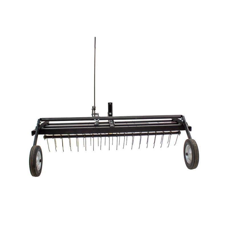 Tine Rake Dethatcher for Tractor | 60" | Tow Behind | Flex-Tine Technology | JRCO