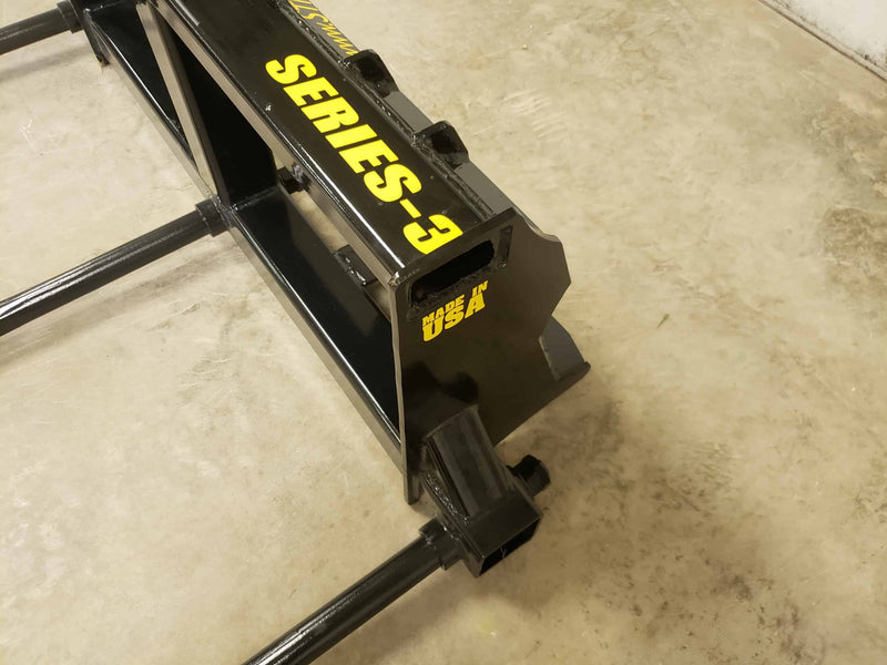 Bale Spears Skid Steer Attachment