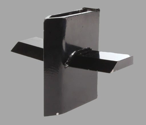 Close-up of the Log Splitter 4 Way Wedge Attachment showcasing its durable welded steel and beveled two-wing design.