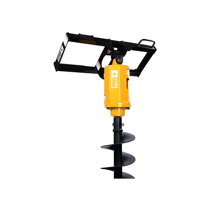 Hydraulic Auger for Skid Steer | 6-35 GPM | Up to 36" Diameter | Star Industries