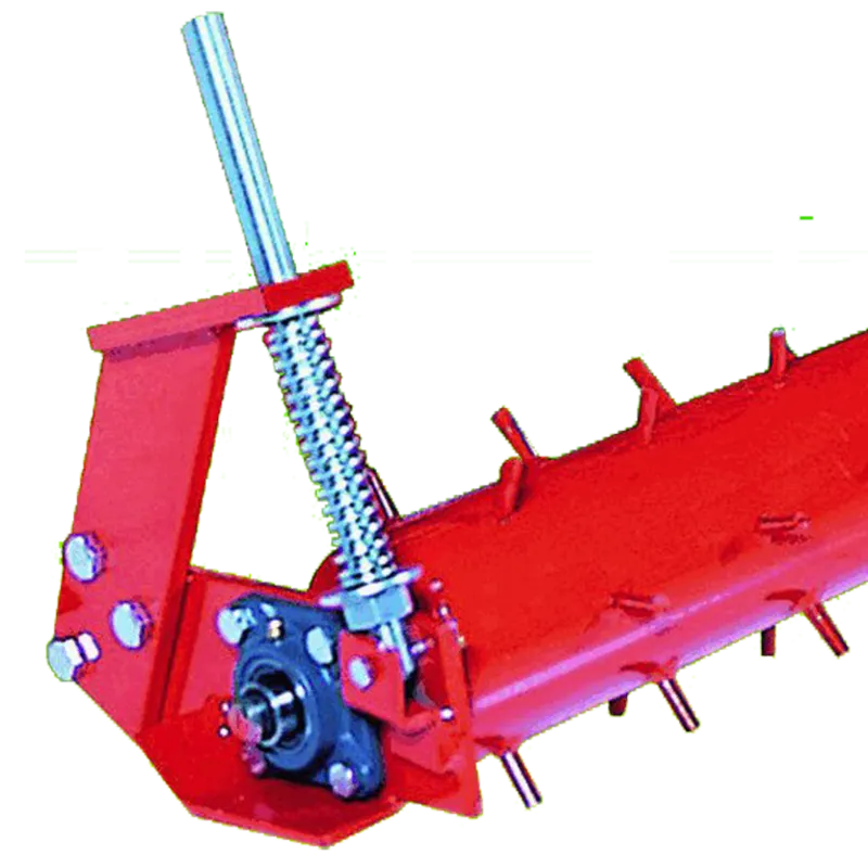 Detail of the quick hitch compatibility feature on the BEFCO BPL SD Soil Pulverizer.