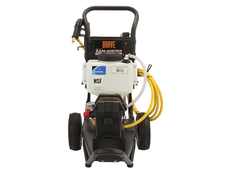 Sani-Mister for Professional Sanitizing | 2.5 Gallon Tank | 150 PSI | Brave