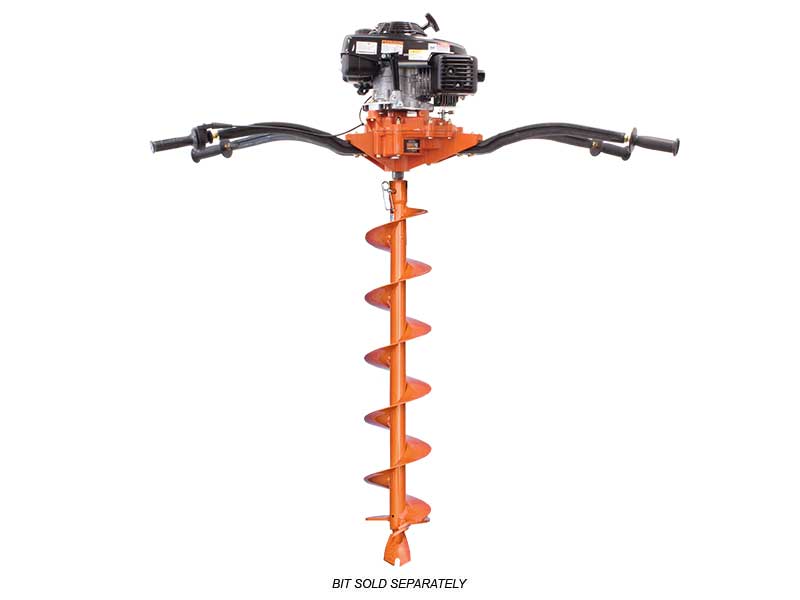 BravePro Two Man Earth Auger for Ground Drilling | 4-18" Bit Capacity | 190 ft-lbs Torque | Honda GXV160 | Brave