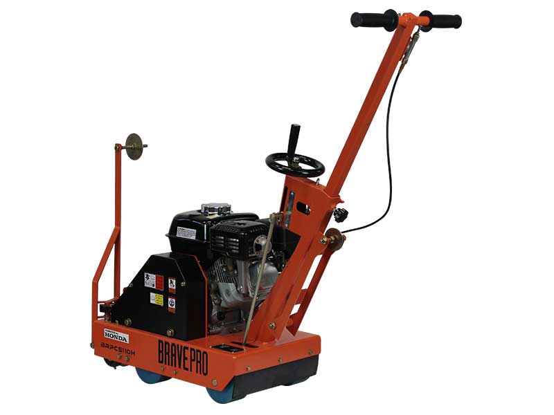 BravePro Green Concrete Saw for Professional Cutting | 10" Blade | 3.25" Cut Depth | Brave