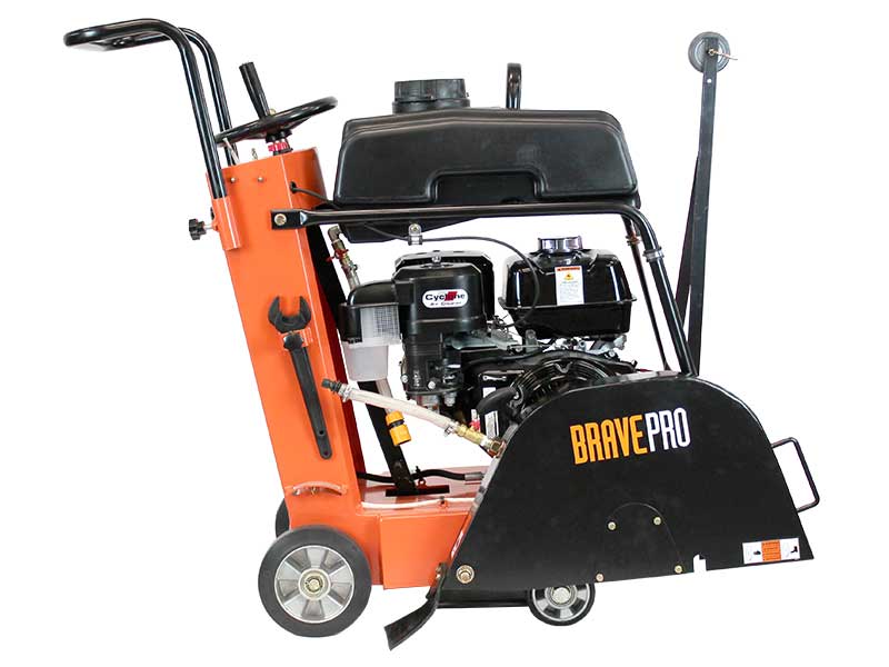 BravePro Floor Concrete Saw for Concrete Cutting | 7.2" Cut Depth | 13 HP | Brave