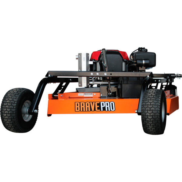 BravePro 44 Inch Rough Cut Tow Behind Trail Cutter for ATV UTV | 23HP Honda Engine | 2.5" Cutting Capacity | Brave