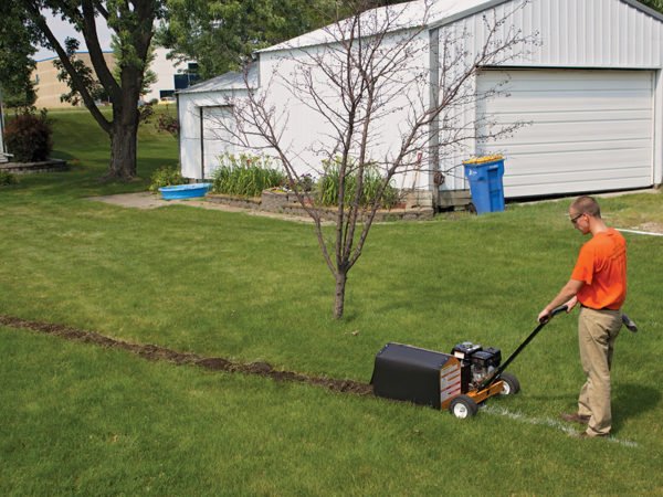 Trencher Edger for Landscaping | 7" Depth | Honda GX-196cc | Brave