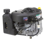Side view of the Briggs & Stratton engine on BEFCO mower, showcasing its compact and efficient design.
