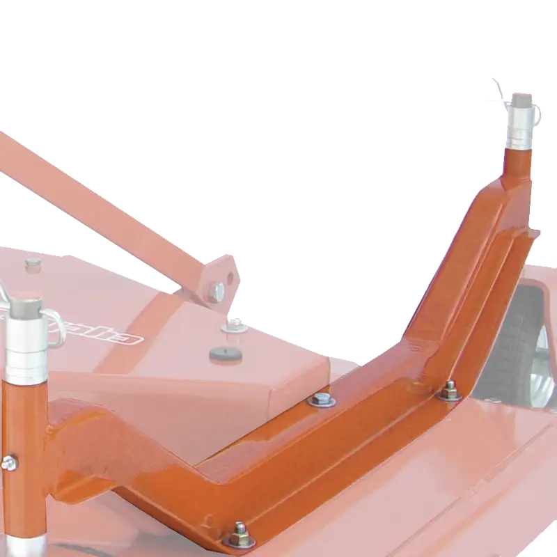 BEFCO CYCLONE C30 reinforced stamped steel wheel arm, designed for stability and even load distribution.