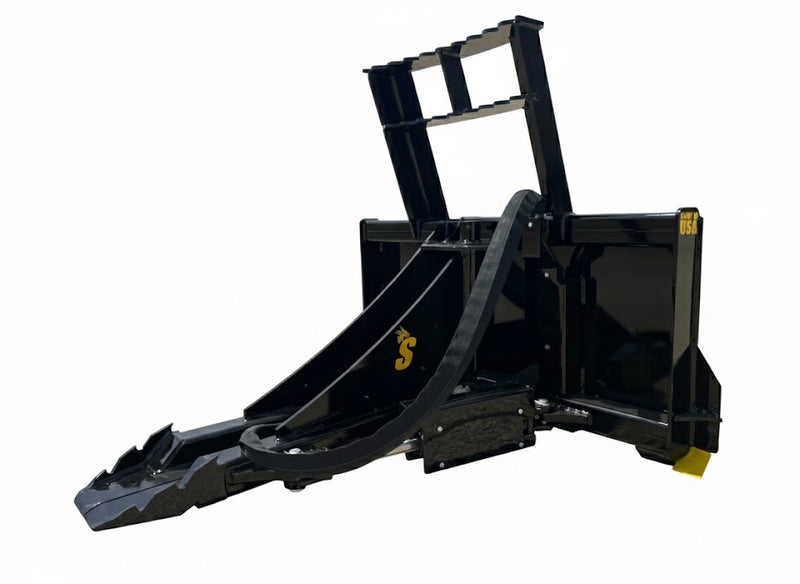 Compact Tractor Tree Puller Attachment – 34" Jaw Opening