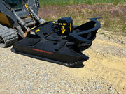 Brush cutter on a skid steer