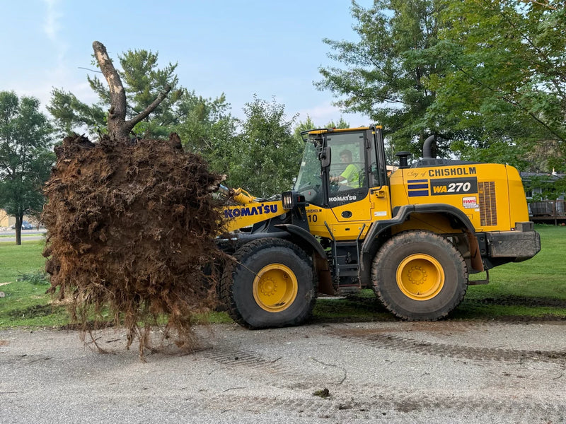 Wheel Loader Clam Grapple Attachment – Severe-Duty Material Handling