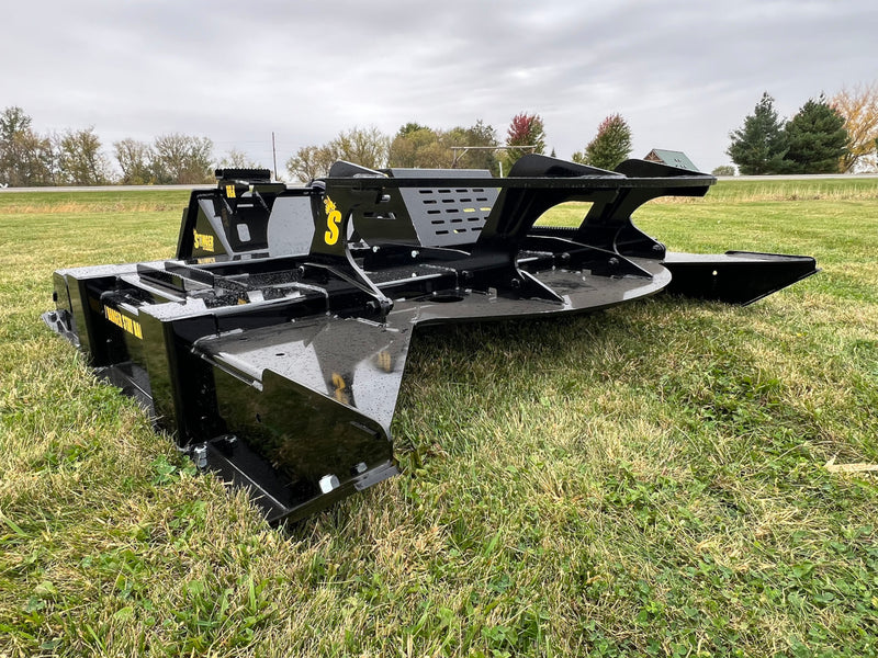 Skid Steer Brush Cutter Attachment – Heavy-Duty Vegetation Control up to 7 Inches