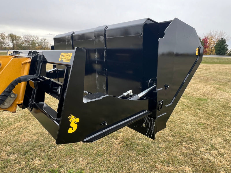 Wheel Loader Hydraulic Dump Bucket Attachment – Extended Dump Height for Elevated Loading