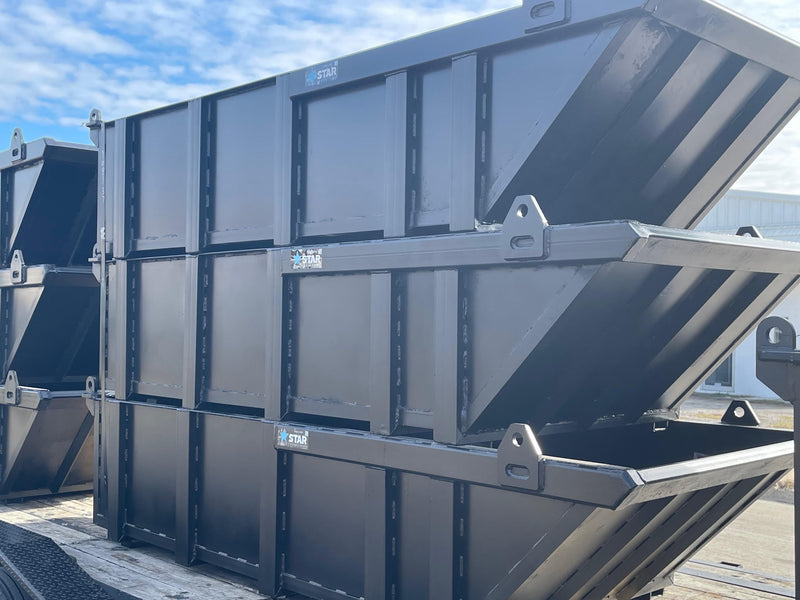 Trash Skip for Crane | Multiple Sizes | Heavy-Capacity | 3/16" Steel | Star Industries