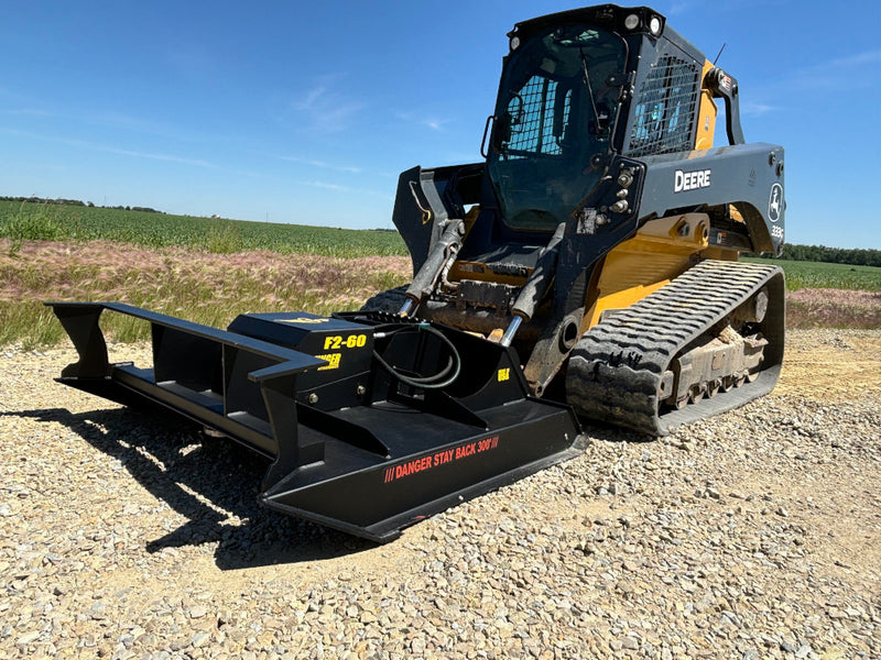 Skid Steer Brush Cutter Attachment – Heavy-Duty Vegetation Management