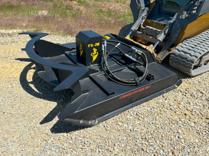 Skid Steer Brush Cutter Attachment – Extreme-Duty Clearing for Large Machines