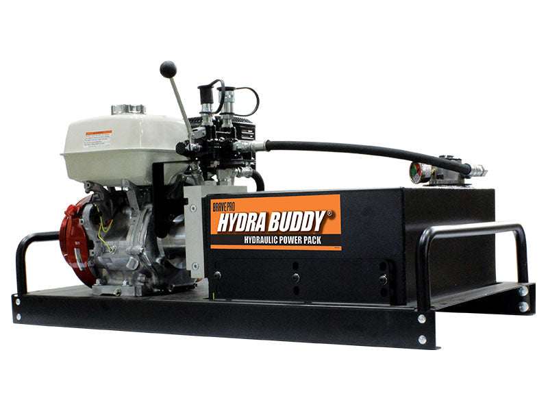Remote Hydraulic Power Pack for Construction Equipment | 7 GPM | Honda GX390 | Brave