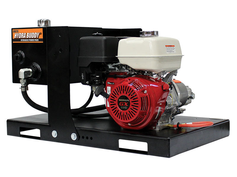 BravePro Hydra Buddy Skid-Mount Hydraulic Power Pack for Skid Steer | 5 GPM | 3000 PSI | Brave