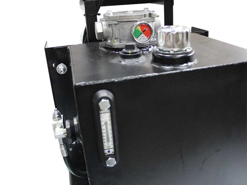 BravePro Hydra Buddy Skid-Mount Hydraulic Power Pack for Construction Equipment | 12 GPM | Honda GX630 | Brave