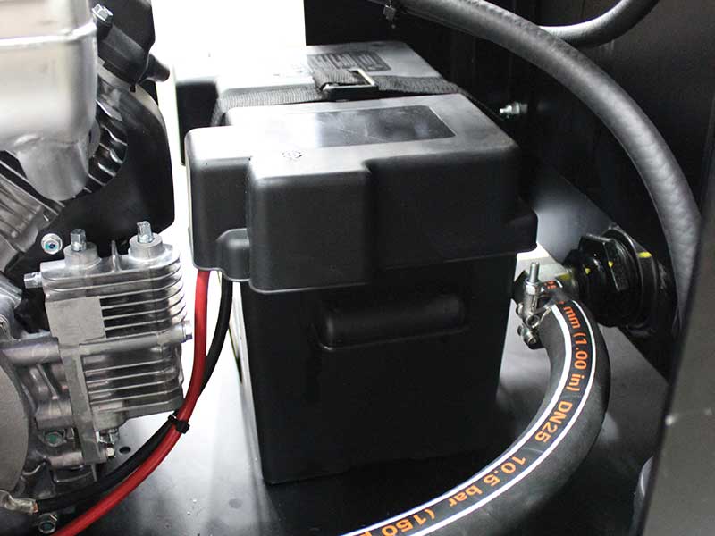 BravePro Hydra Buddy Skid-Mount Hydraulic Power Pack for Construction Equipment | 12 GPM | Honda GX630 | Brave