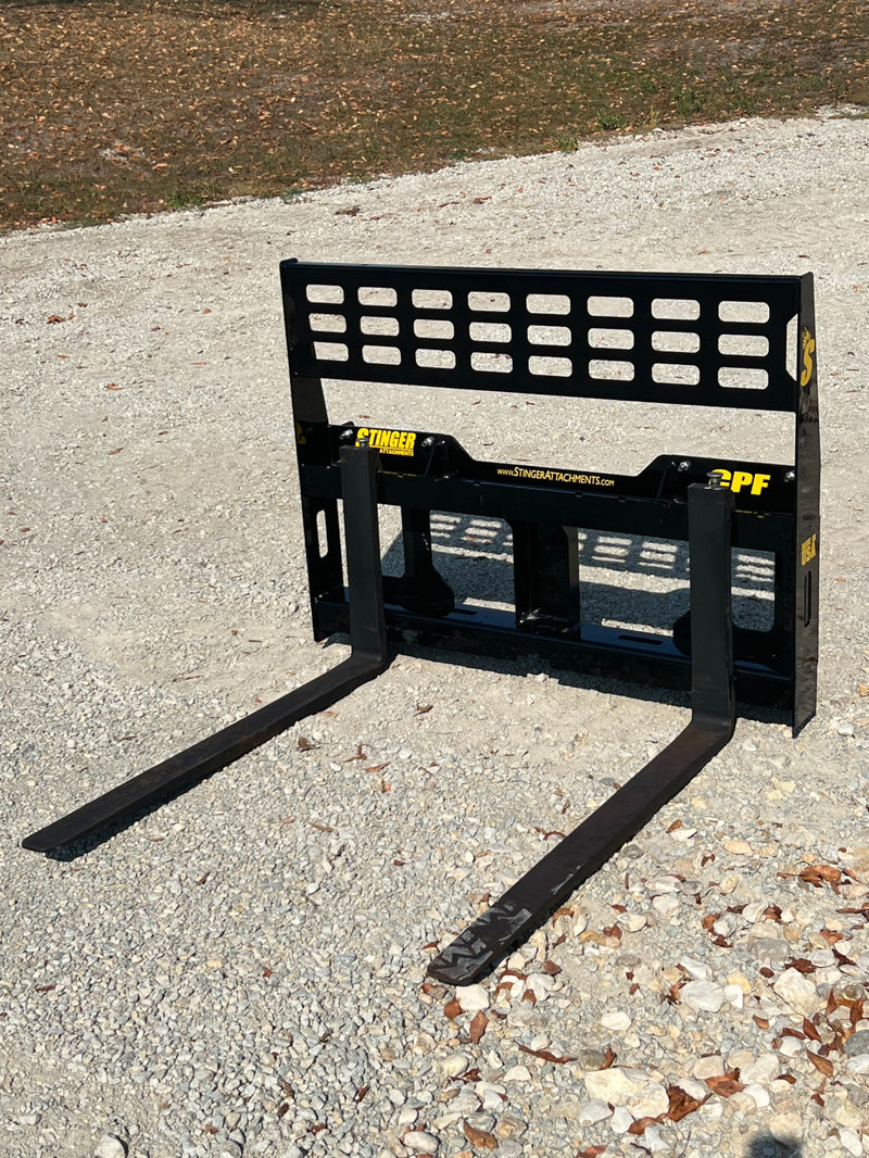 Compact Pallet Fork (PF) from Stinger Attachments