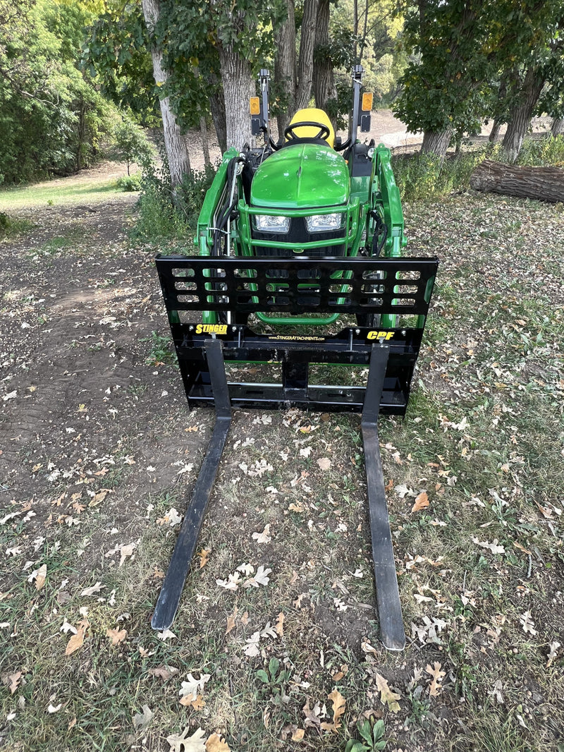 Compact Pallet Fork (PF) from Stinger Attachments