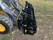 Skid Steer CG Clam Grapple (CG) from Stinger Attachments