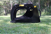Open Sides Rock Grapple Bucket (ROG) from Stinger Attachments
