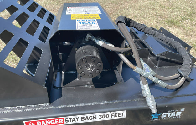 Brush Cutter for Mini Skid Steer | 44" | Heavy-Duty | All-Terrain | Star Industries