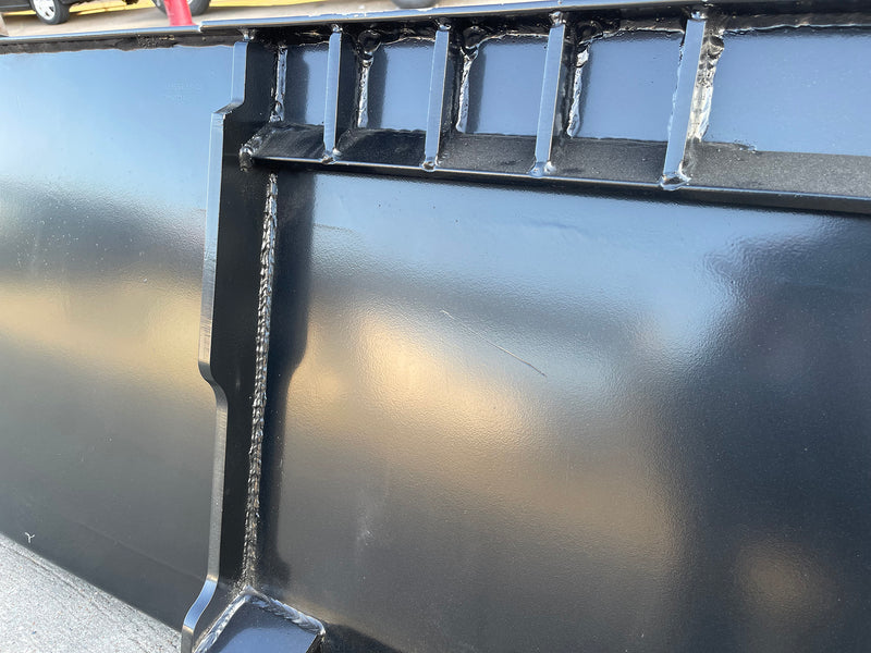 Extreme Duty Skid Steer Bucket for Skid Steer | 72"-96" | AR400 Wear Plates | Reinforced Construction | Star Industries
