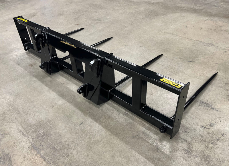 Bale Spear – Series 4 (BS4) Large Square Bale Mover from Stinger Attachments