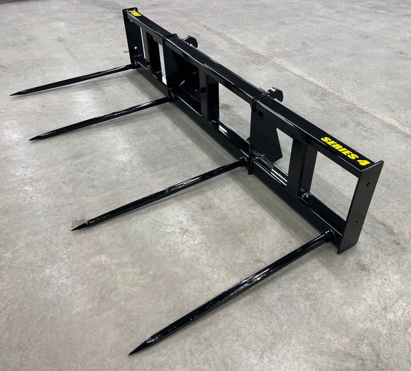 Wheel Loader Bale Spear – Series 4 XD (BS4-100-XD) Double Large Round Bale Mover - Image 9