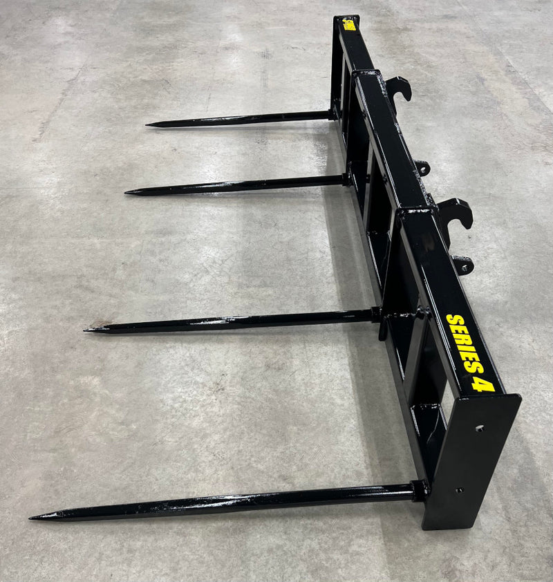 Wheel Loader Bale Spear – Series 4 (BS4-100) Double Large Round Bale Mover - Image 10