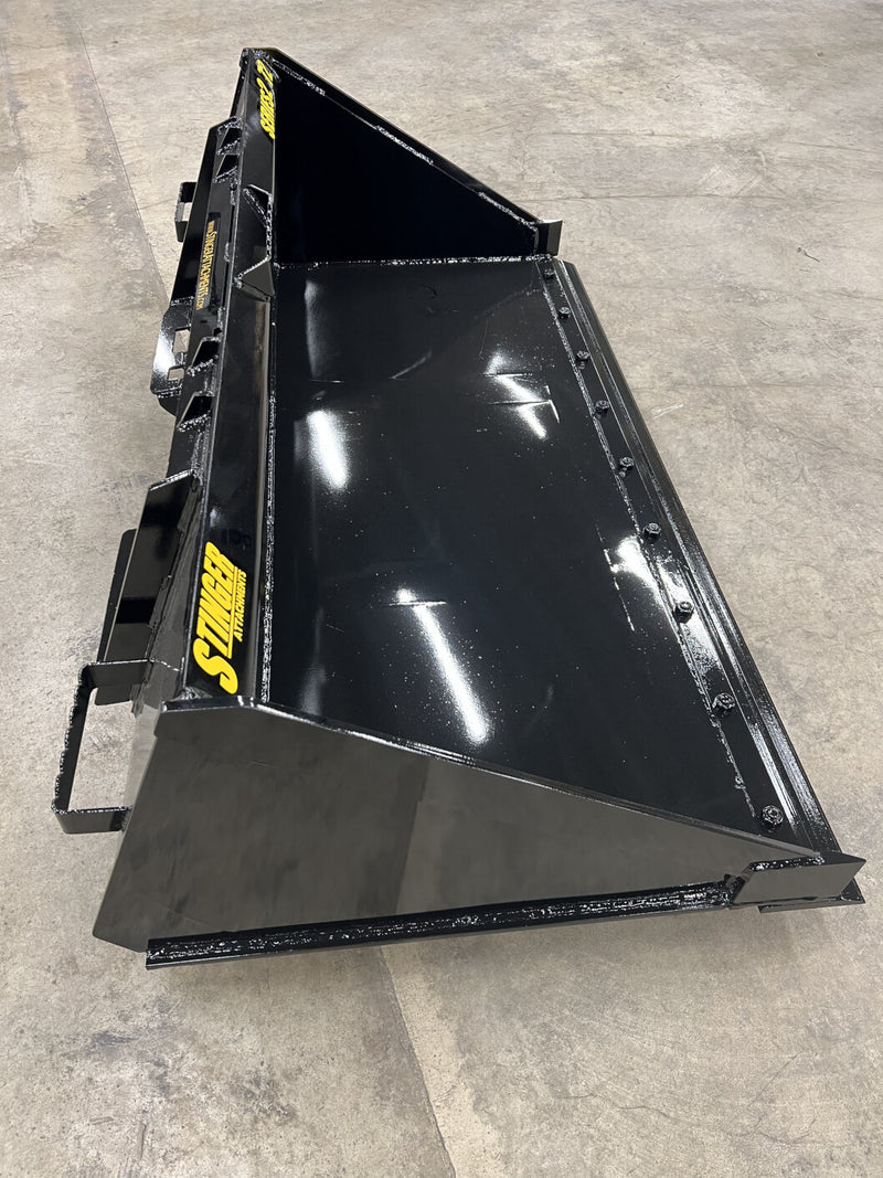 Skidsteer Material Bucket – Series 2 (MB2) from Stinger Attachments