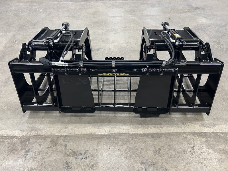 Skid Steer Root & Rock Grapple (RRG) from Stinger Attachments