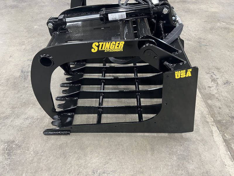 Skid Steer Root & Rock Grapple (RRG) from Stinger Attachments