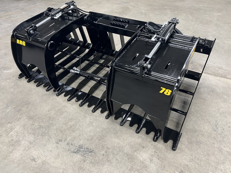 Tractor Root & Rock Grapple (RRG) from Stinger Attachments