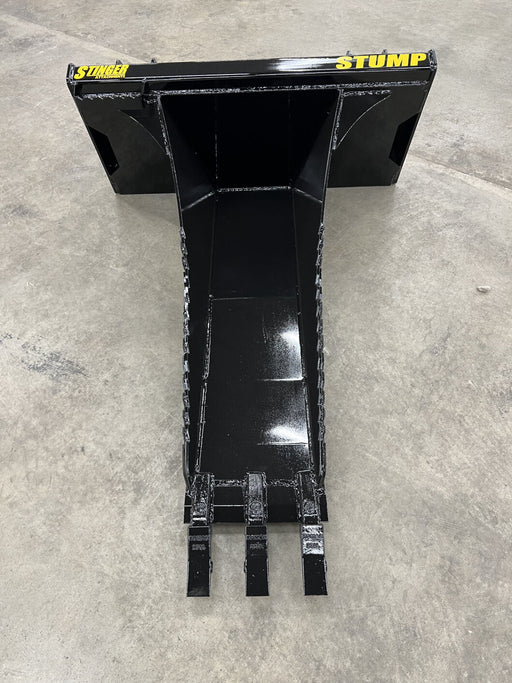 Skid Steer Stump Bucket (STB) from Stinger Attachments