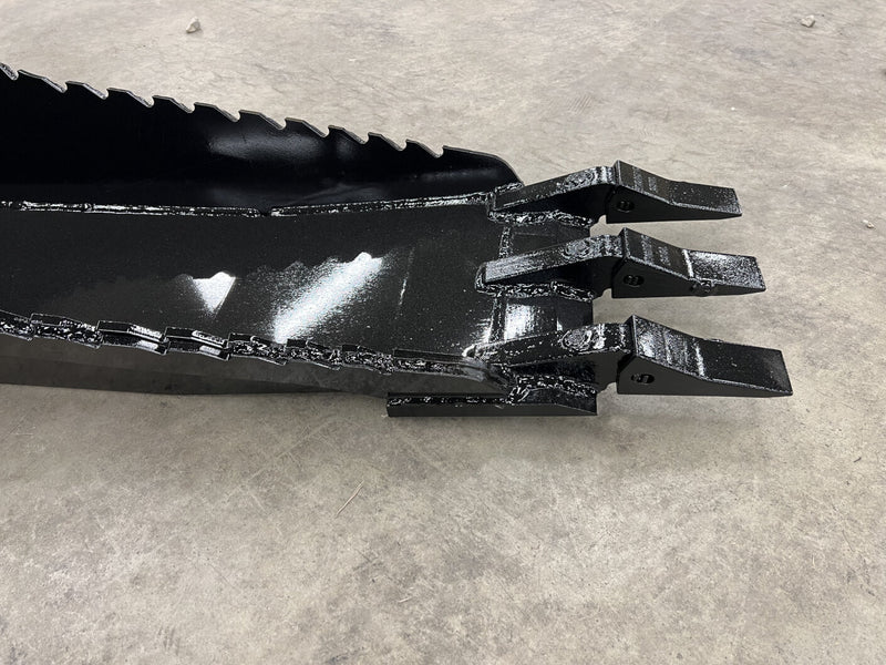 Skid Steer Stump Bucket (STB) from Stinger Attachments