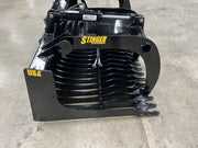 Skid Steer Rock Grapple Bucket (RG) from Stinger Attachments